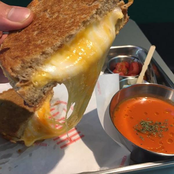 High Five Burgers Grilled Cheese Sandwiches Koreabridge