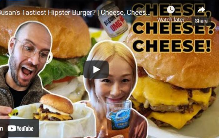 Busan&#039;s Tastiest Hipster Burger? | Cheese, Cheese? Cheese!